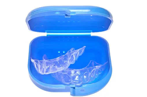 Custom tray for professional teeth whitening home kit