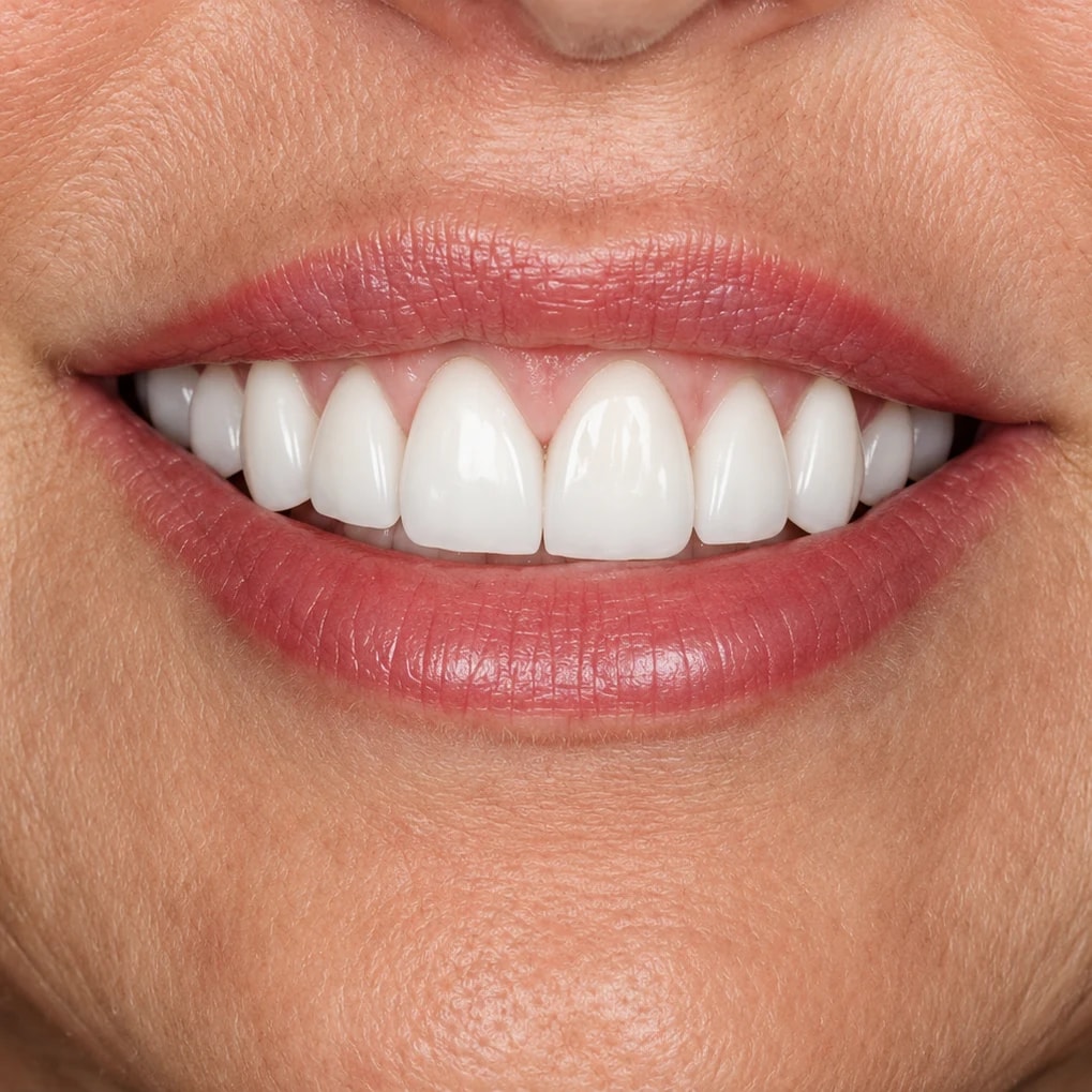 Case 5 Porcelain Veneers — after treatment