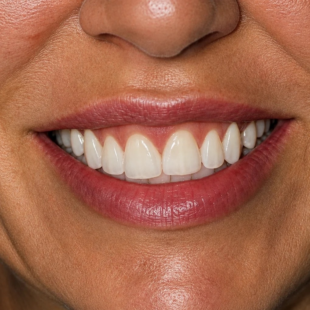 Case 5 Porcelain Veneers — before treatment