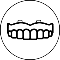 denture implant icon